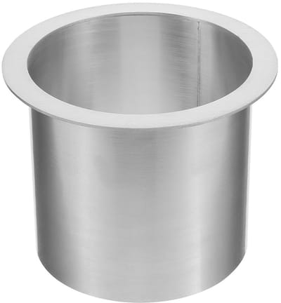 Drop-in Afval Slide voor Ingebouwde Aanrecht, Ronde Flush-mounted RVS Afvalbak voor Thuis en Restaurant