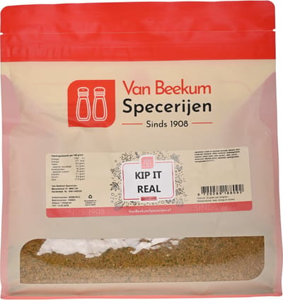 Van Beekum Specerijen - Kip It Real - 1 KG (hersluitbare stazak)