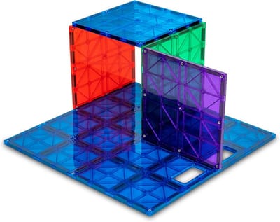 Extra Stevige Stabilisator Set voor Magnetische Bouwtegels - Basisplaten voor Grotere Constructies