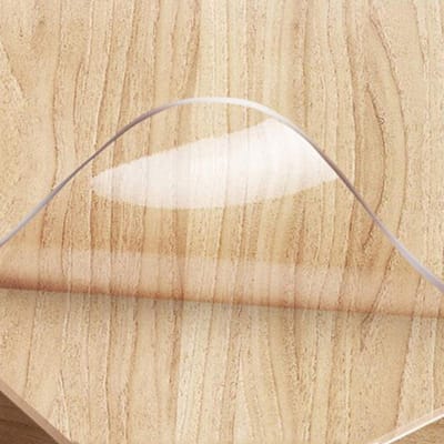Tafelbeschermer - Bureauonderlegger - Tafel Beschermen - Zachte Glas Kwaliteit - 40x60 cm - Kristalhelder