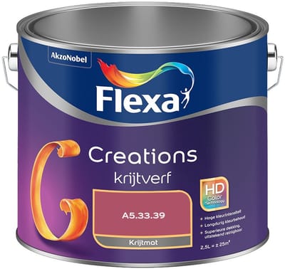 Flexa - Creations Muurverf Krijt - A5.33.39 - Mengverf - 2,5 L