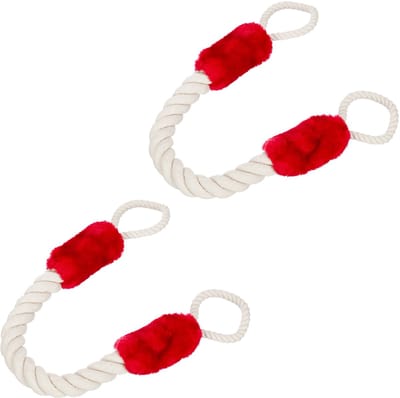 4x deurstopper touw - deurklink - vingerbescherming kind - 60 cm lang