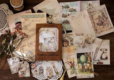 Journaling Papier Set - Modern Pictorial - Prachtige set voor o.a. bulletjournal, scrapbooking en kaarten maken