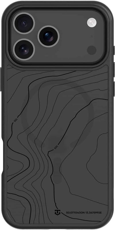 Tactical iPhone 17 Pro Max MagForce Hyperstealth Sika Cover – Hoesje met Losse Klikbare Knoppen – Asphalt