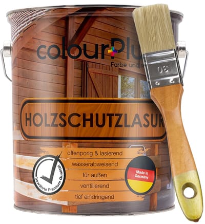 ColourPlus Houtbeits - Weerbestendige Houtolie - Met UV bescherming - Transparant - 5 Liter