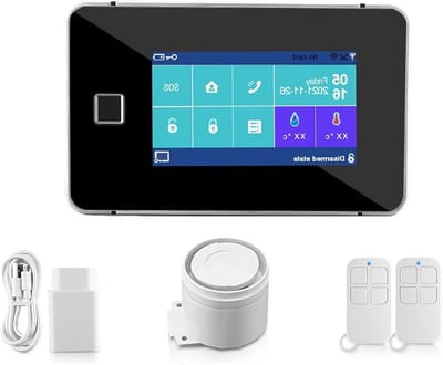 Smart WIFI GSM - Huis Alarm - Woning Beveiligen - App Controle - 99 Zones - A