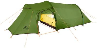 Naturehike® Opalus 3 - 3 persoons tent - Lichtgewicht tent - Incl. grondzeil - 20D 4000MM - Outdoor - Waterdicht - 4-seizoenen - Hiking & Wandelen - Kampeertent - koepeltent - Trekkerstent