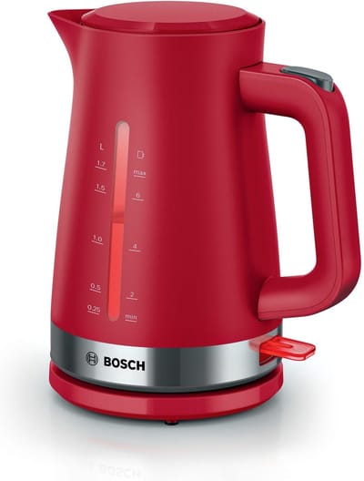Bosch TWK4M224 - Waterkoker - 1,7L - 2400 W - Rood