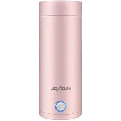 Draagbare Elektrische Waterkokers Beker 400ml 220V Thee Koffie Melk Elektrische Waterkoker Reizen Kook Water Warmhouden Keukenapparatuur Thermo UK white