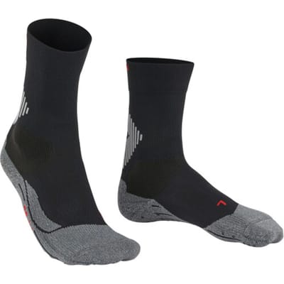 FALKE 4GRIP Stabilizing voor maximale snelheid functioneel materiaal sokken unisex zwart - maat 39-41