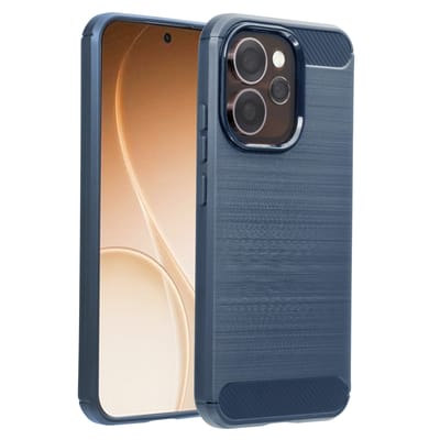 imoshion Hoesje - Geschikt voor Oppo Reno15 Pro (5G) - Brushed Backcover - Donkerblauw