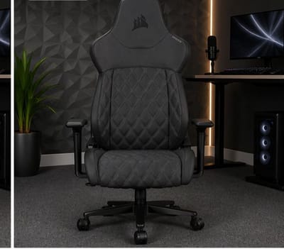 Gaming stoel ergonomisch premium stof verstelbaar met lendensteun en 5D armleuningen 71 x 39 x 85 cm Sherwood groen – Vermissen
