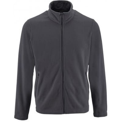 SOLS Heren Normandische Fleece Jas (Houtskool)
