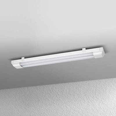 OSRAM LED lichtbalk 600mm, 25W, 3000K, warm wit, 2300lm, stalen behuizing, polycarbonaat diffuser, IP20 voor plafond- en wandmontage