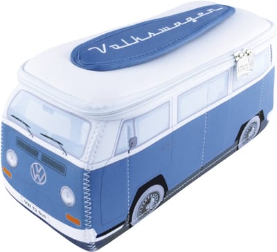 BRISA VW Collection - Volkswagen neopreen universele make-up-cosmetica-cultuur-reistas-pharmacy-tas in T2 Bulli Bus design (groot)