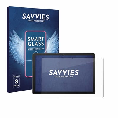 3 Stuks Savvies Screenprotector - geschikt voor Sunmi CPad 8.7" - beschermfolie glas transparant