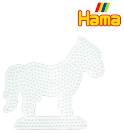 Hama strijkkralen grondplaat - Paard