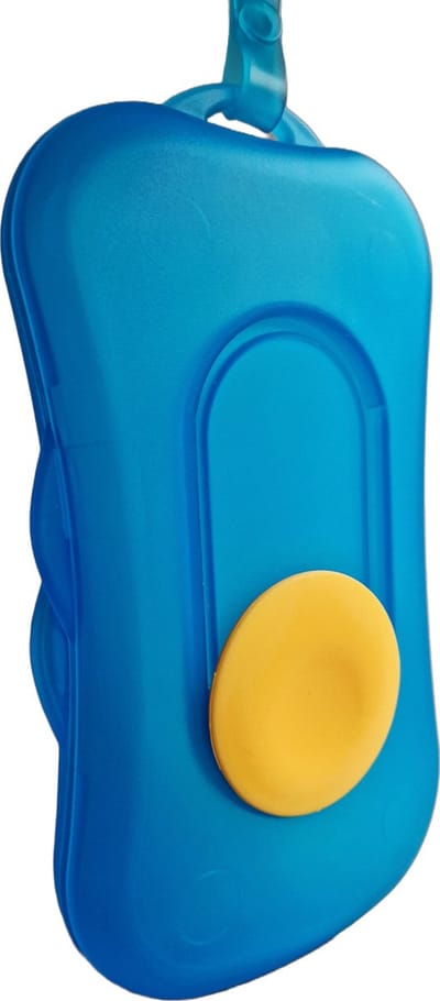 GEAR 3000 - Billendoekjes houder - Wet Wipes Box - Billendoekjesdoos - Blauw