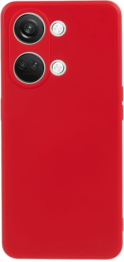 Coverup Hoesje - Geschikt voor OnePlus Nord 3 Hoesje - Coverup Colour TPU Back Cover - Cadmium Red
