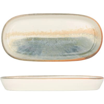 Bonna Serveerschaal - Fium - Porselein - 18 cm - set van 4