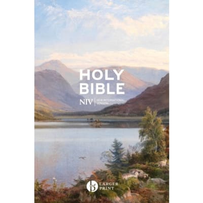Niv Larger Print Gift Hardback Bible - New International Version