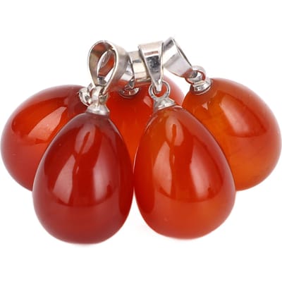 5PCS Pendentifs en Pierre Agate Décoration à Suspendre pour Fabrication de Collier Boucles d'Oreilles Bracelet Porte-clés