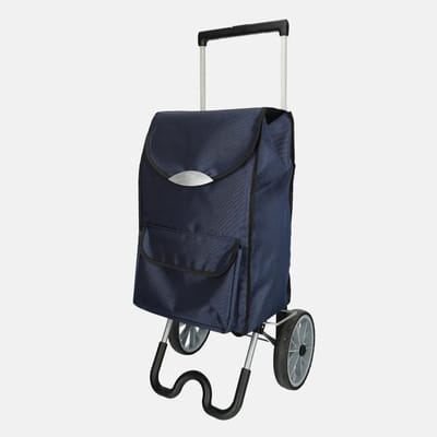 Enrico Benetti Tokyo Boodschappentrolley - 2 Wiel - Boodschappenwagen - Blauw