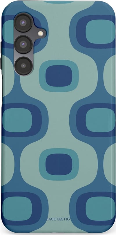 Casetastic Hoesje Geschikt voor Samsung A16 - Stijlvolle Beschermende Duo-layer Case - Vintage Flow