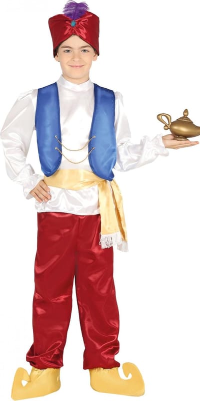 Fiestas Guirca - Kostuum Woestijndief deluxe (5-6 jaar) - Carnavalskleding - Carnaval - carnavalskleding 2027 - Carnaval kostuum