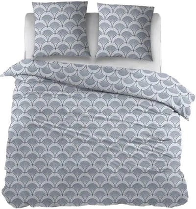 Sleepnight Lakenset Flanel Feline Blauw - 240 x 300 cm + 2 kussenslopen - [Blauw]