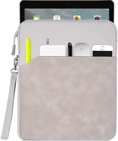 EtuiTab Serie - Tablethoes - Waterdicht - Extra Vakjes - Grijs