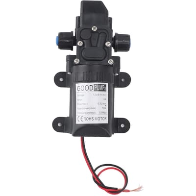 12V Membraanpomp Automatische Uitschakeling Mini Slimme Elektrische Membraanpomp voor Druk Autowasser