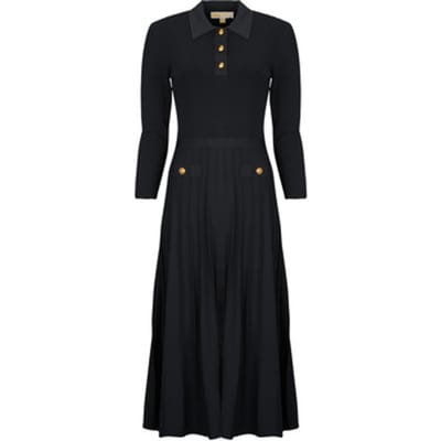 Lange Jurk MICHAEL Michael Kors POLO FLARE MIDI DRESS
