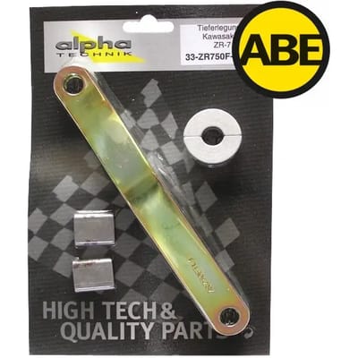 Verlagingsset Alpha Technik Kawasaki ZR7(S) Bj.2001-