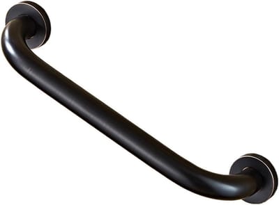 Veiligheidshandgreep Badkamer - Douchegreep Steungreep - Veilig Douchen - Antislip Grip - 50 cm - Zwart