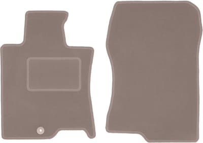Beige voormatten voor: Honda Accord VIII sedan, stationwagen, tourer (2008-2015)