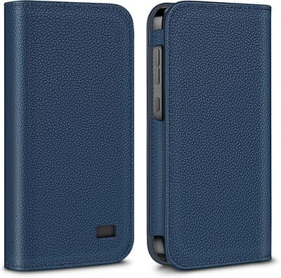 Lichte Neplederen Beschermhoes voor Diabetesapparaat, Ideale Opbergtas voor Omnipod 5, Compact en Duurzaam (Navy Blauw)