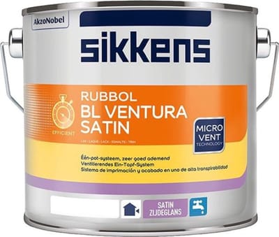 Sikkens Rubbol BL Ventura Satin - Acryl  2,5 liter RAL7016