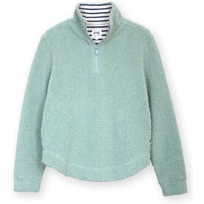 Dames Polaire 1/4 Zip Kite Purbeck