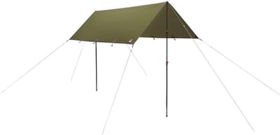 Afdekzeil - Tarp - Buitenbescherming - Robuust en veelzijdig - 25 x 18 m - Groen
