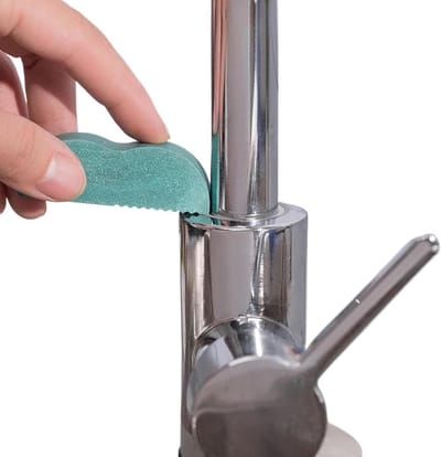 Metaal Reiniger - Krassen Verwijderaar - Oppervlakken Polijsten - Flexibel Rubber Materiaal - 6.5 x 2.3 cm - Grijs