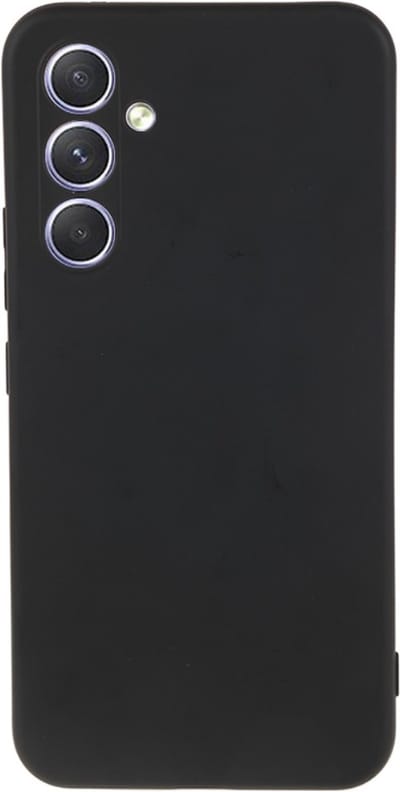 Coverup Hoesje - Geschikt voor Samsung Galaxy A54 Hoesje - Coverup Colour TPU Back Cover - Charcoal Black