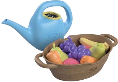 Green Toys educatief speelgoed Rainbow Bloom kleurveranderende set blauw.