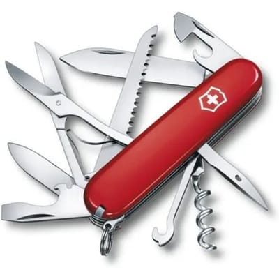 Victorinox SwissArmy - Huntsman - 15 functions (Maat - 15 functions, Kleur - RED)
