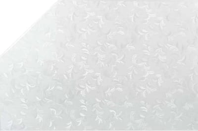 Raamfolie bloembladeren semi transparant - 45 cm x 2 meter - zelfklevend - Glasfolie - Anti inkijk folie