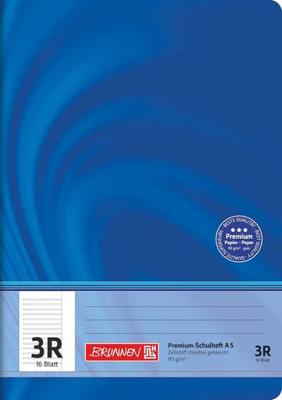 Schoolschrift A5 met 32 Vel, Gelinieerd en Voorzien van Rand - Perfect voor Schoolwerk