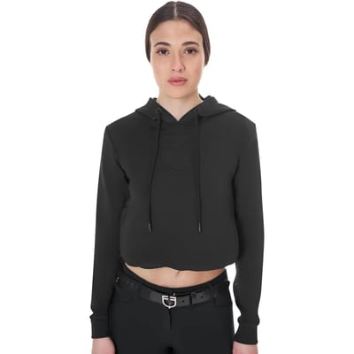 Dames sweatshirt met korte capuchon Equestro