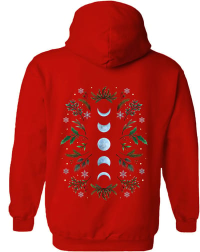 Moonlight Garden Festive The Coloured House Hoodie S