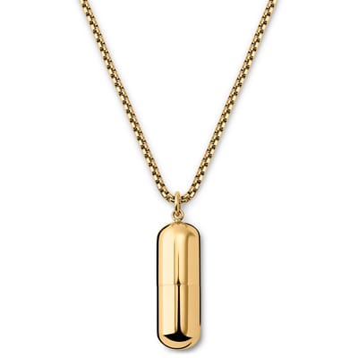 Egan | Goudkleurige Pilvormige Ketting
