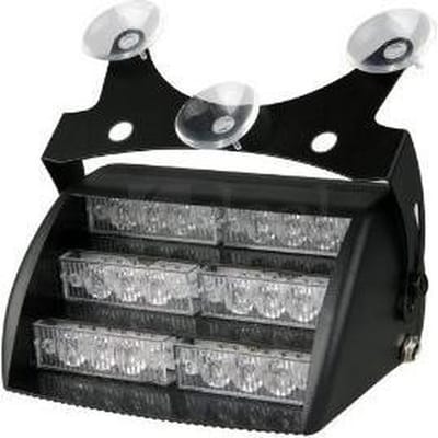 BLAUW 18 LED Dashboard flitser zwaailamp